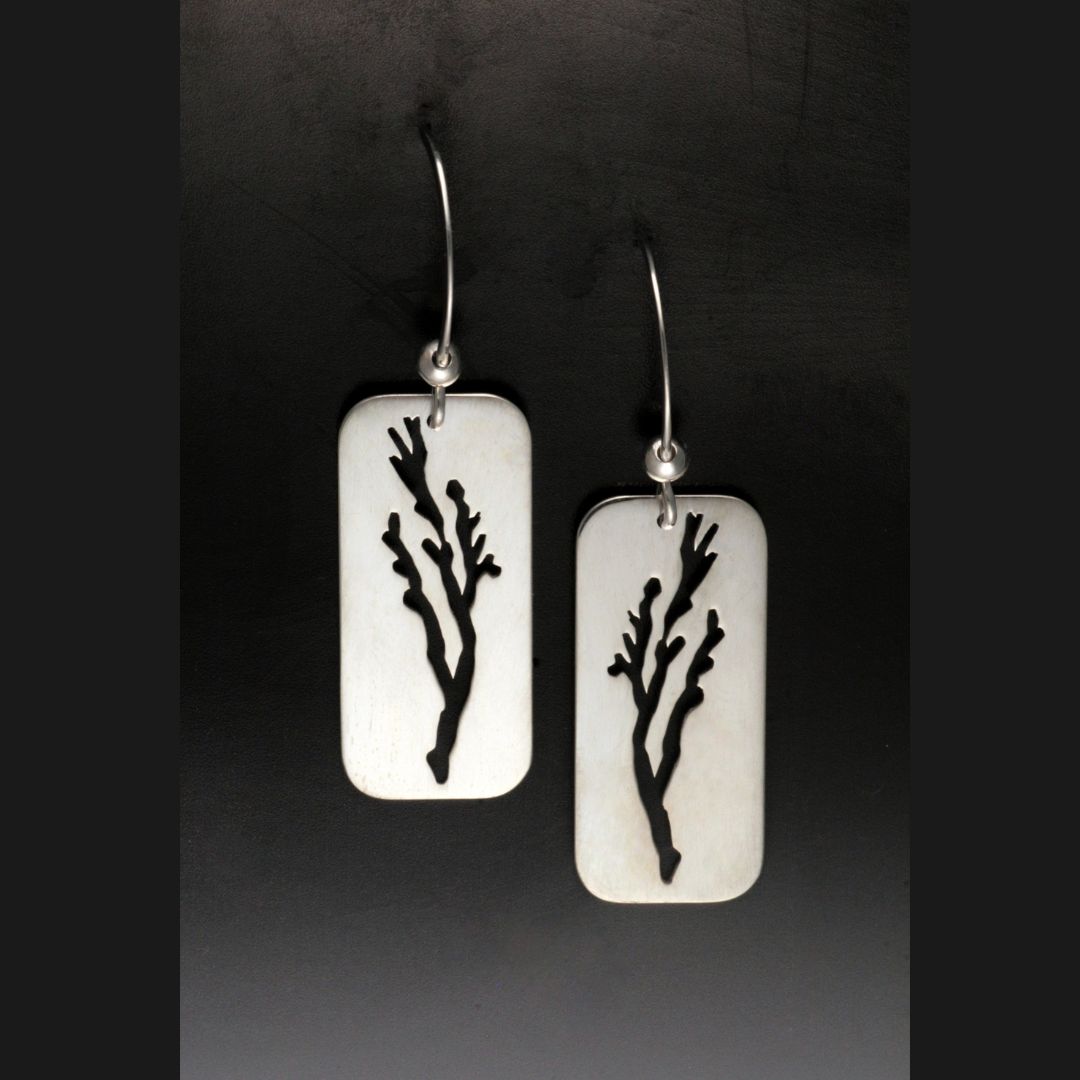 MB-E381T Earrings Trees $116 at Hunter Wolff Gallery